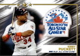 2022 Kirby Puckett Topps Series 2 COMMEMORATIVE ALL-STAR ALUMNI RELIC #ASA-KP Minnesota Twins HOF