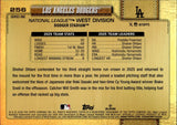 2026 Topps Series 2 GOLDEN MIRROR SP Los Angeles Dodgers #256