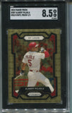 2024 Albert Pujols Panini Prizm GOLD VINYL 1/1 ONE OF ONE SGC 8.5 #207 St. Louis Cardinals 3323