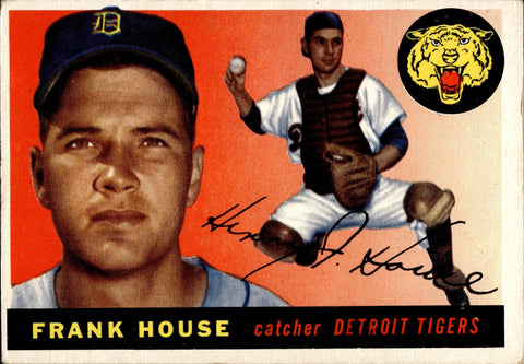 1955 Frank House Topps #87 Detroit Tigers BV $15