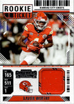 2024 Xavier Worthy Panini Contenders ROOKIE TICKET JERSEY VARIATION Kansas City Chiefs #RTS-XWY