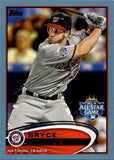 2012 Bryce Harper Topps Update WALMART BLUE ROOIE RC #US299 Washington Nationals