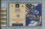 2017 Dalvin Cook Panini Gold Standard ROOKIE TRIPLE JERSEY AUTO 27/49 AUTOGRAPH RELIC BGS 9.5/10 #287 Minnesota Vikings 6463