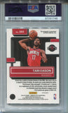 2022-23 Tari Eason Donruss Optic BLACK PANDORA RATED ROOKIE AUTO 12/25 AUTOGRAPH RC PSA 8 #203 Houston Rockets 1746