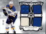 2023-24 Kevin Hayes Upper Deck The Cup FOUNDATIONS QUAD JERSEY 22/49 RELIC #F-KH St. Louis Blues
