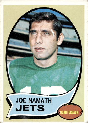 Joe Namath [Red] #12 Prices, 2022 Panini Mosaic Draft Picks