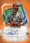 2019 Patrick Wisdom Topps Inception ORANGE ROOKIE AUTO 29/50 AUTOGRAPH RC #RES-PW St. Louis Cardinals