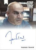 2009 Faran Tahir as Captain Robau Rittenhouse Star Trek The Movie AUTO AUTOGRAPH #_FATA