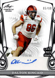 2023 Dalton Kincaid Leaf Trinity ROOKIE AUTO 05/99 AUTOGRAPH RC #BA-DK1 Buffalo Bills