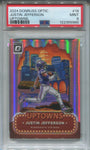 2024 Justin Jefferson Donruss Optic SP UPTOWNS PSA 9 #19 Minnesota Vikings 5980