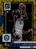 2022-23 Tyrese Maxey Donruss Optic Fast Brk GOLD 09/10 #26 Philadelphia 76ers