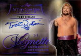 2025 "Million Dollar Man" Ted DiBiase Leaf In the Game Used PURPLE FOIL VIGNETTE AUTO 2/6 AUTOGRAPH #V-TD1 WWE HOF