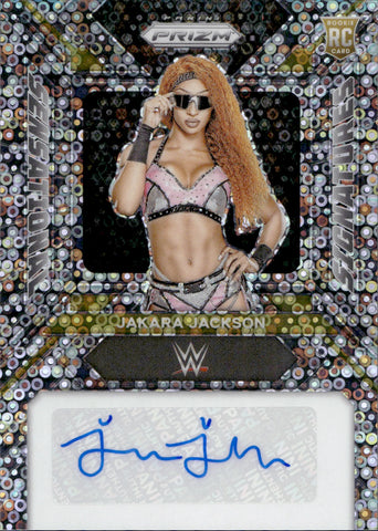 2024 Jakara Jackson Panini Prizm Undercard DISCO ROOKIE SENSATIONAL SIGNATURES AUTO AUTOGRAPH RC #SS-JAK NXT
