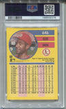 1991 Ozzie Smith Fleer PSA 8 #646 St. Louis Cardinals HOF 9376