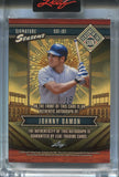 2025 Johnny Damon Leaf Seasons in The Sun RAINBOW FOIL SIGNATURE SERIES AUTO 11/15 AUTOGRAPH #SSE-JD1 New York Yankees