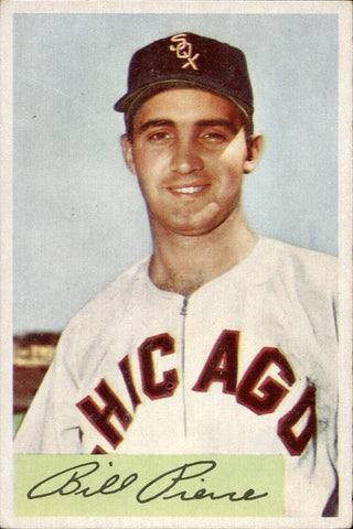 1954 Billy Pierce Bowman #102 Chicago White Sox BV $20