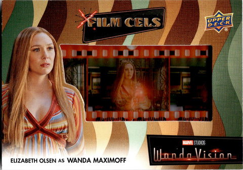 2022 Elizabeth Olsen as Wanda Maximoff Marvel Studios' WandaVision FILM CELS #1970-5 1