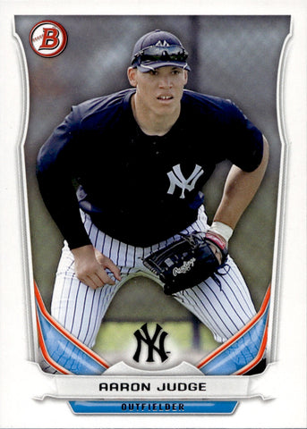 2014 Aaron Judge Topps Bowman Draft TOP PROSPECTS New York Yankees #TP-39