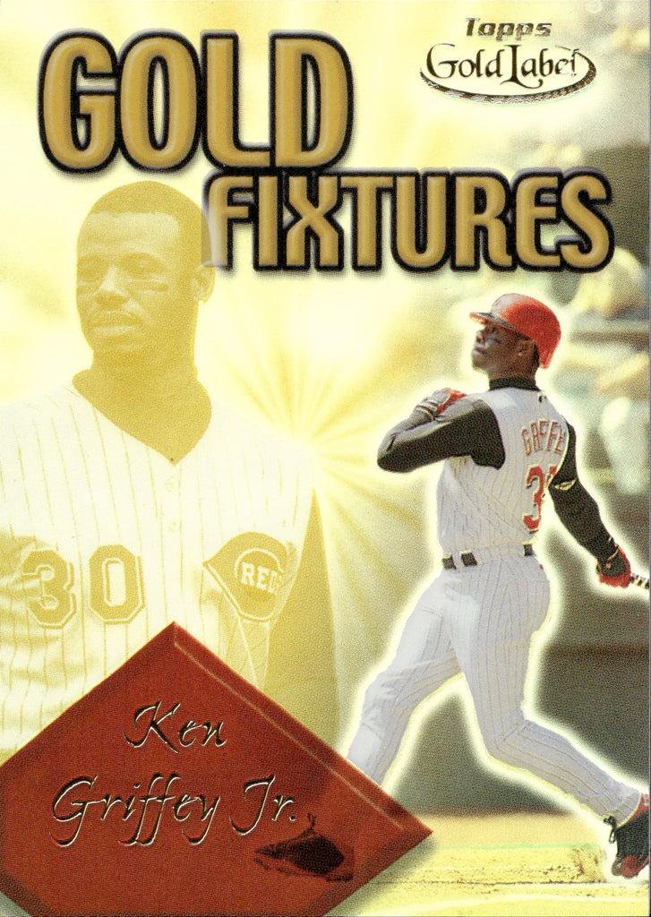 Ken Griffey Jr Topps Gold Label Baseball Card
