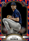 2023 Shane Beiber Topps Transcendent VIP Party 1/1 ONE OF ONE #49 Cleveland Guardians