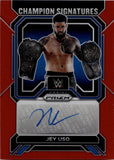 2023 Jey Uso Panini Prizm RED CHAMPION SIGNATURES AUTO 66/99 AUTOGRAPH #CS-JUS Friday Night Smackdown