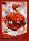 2012 Bryce Harper Topps TARGET RED BORDER #1 Washington Nationals