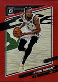 2021-22 Kevin Durant Donruss Optic RED 19/99 #11 Brooklyn Nets