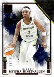 2025 Myisha Hines-Allen Panini Impeccable WNBA BRONZE 65/75 #76 Dallas Wings