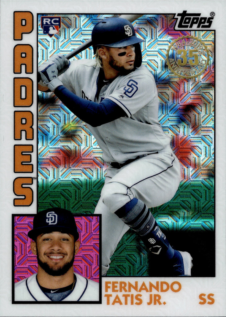 Fernando Tatis Jr. 2019 Topps Complete Set Rookie White Jersey