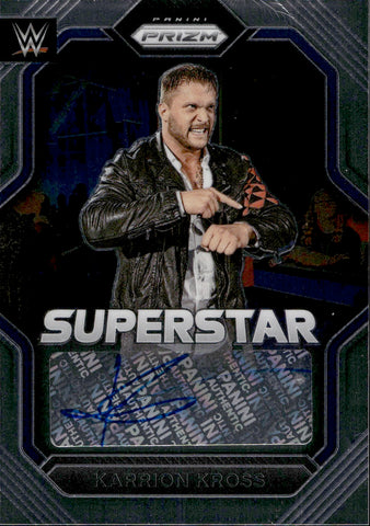 2023 Karrion Kross Panini Prizm SUPERSTAR AUTO AUTOGRAPH #SSA-KKR Friday Night Smackdown
