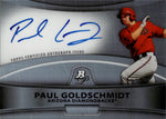 2010 Paul Goldschmidt Bowman Platinum REFRACTOR ROOKIE AUTO AUTOGRAPH #BPA-PG Arizona Diamondbacks