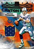 2022 Peyton Manning Panini Donruss CANTON KINGS JERSEY 158/199 RELIC #CK-1 Indianapolis Colts HOF