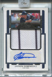 2023 Jasson Dominguez Panini Three and Two JUMBO JERSEY AUTO 09/30 AUTOGRAPH RELIC #AJ-JD New York Yankees