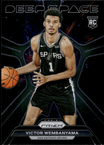 2023-24 Victor Wembanyama Panini Prizm DEEP SPACE ROOKIE RC #1 San Antonio Spurs