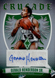 2023-24 Gerald Henderson Sr. Panini Phoenix CRUSADE AUTO AUTOGRAPH #CS-GHS Boston Celtics