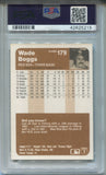 1983 Wade Boggs Fleer ROOKIE RC PSA/DNA AUTHENTIC AUTO AUTOGRAPH RC PSA 9/10 #179 Boston Red Sox 5215