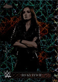 2025 Becky Lynch Topps Chrome x Cactus Jack TEAL LASER REFRACTOR 022/175 #59 Monday Night Raw