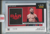 2024 Finn Balor Panini Select WWE RED RINGSIDE ACTION SIGNATURES AUTO 72/99 AUTOGRAPH #RA-FBL Monday Night Raw
