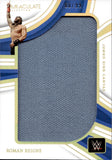 2023 Roman Reigns Panini Immaculate WWE JUMBO RING CANVAS MAT 80/99 RELIC #JR-RR3 Friday Night Smackdown
