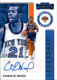 2019-20 Charlie Ward Panini Contenders LEGENDARY SIGNATURES AUTO 020/199 AUTOGRAPH #LC-CWD New York Knicks