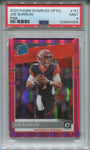 2020 Joe Burrow Donruss Optic PINK RATED ROOKIE RC PSA 9 #151 Cincinnati Bengals 4955