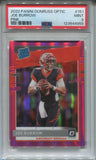 2020 Joe Burrow Donruss Optic PINK RATED ROOKIE RC PSA 9 #151 Cincinnati Bengals 4955