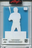 2023 Wade Boggs Leaf Pro Set Pure RED PAST AUTO 2/2 AUTOGRAPH #PSP-WB1 Boston Red Sox HOF