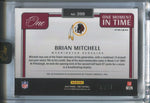 2024 Brian Mitchell Panini One RED ONE MOMENT IN TIME AUTO 13/60 AUTOGRAPH #399 Washington Redskins