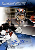 2023-24 Jet Greaves Upper Deck SP Authentic ROOKIE AUTO AUTOGRAPH #255 Columbus Blue Jackets