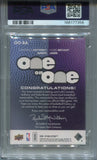 2008-09 Kobe Bryant Carmelo Anthony SkyBox ONE ON ONE DUAL JERSEY RELIC PSA 9 #OO-BA Lakers Nuggets 7356