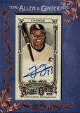 2025 Frank Thomas Topps Allen & Ginter BLUE FRAMED MINI AUTO 59/99 AUTOGRAPH #MA-FTH Chicago White Sox HOF