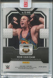 2022 Rob Van Dam Panini Prizm WWE GREEN PULSAR SEANSATIONAL SIGNATURES AUTO 07/10 AUTOGRAPH #SS-RVD WWE HOF