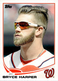 2013 Bryce Harper Topps SP PHOTO VARIATION #1.3 Washington Nationals