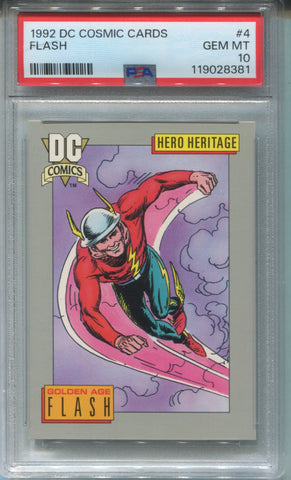 1992 Golden Age Flash DC Comics HERO HERITAGE PSA 10 #4 8381